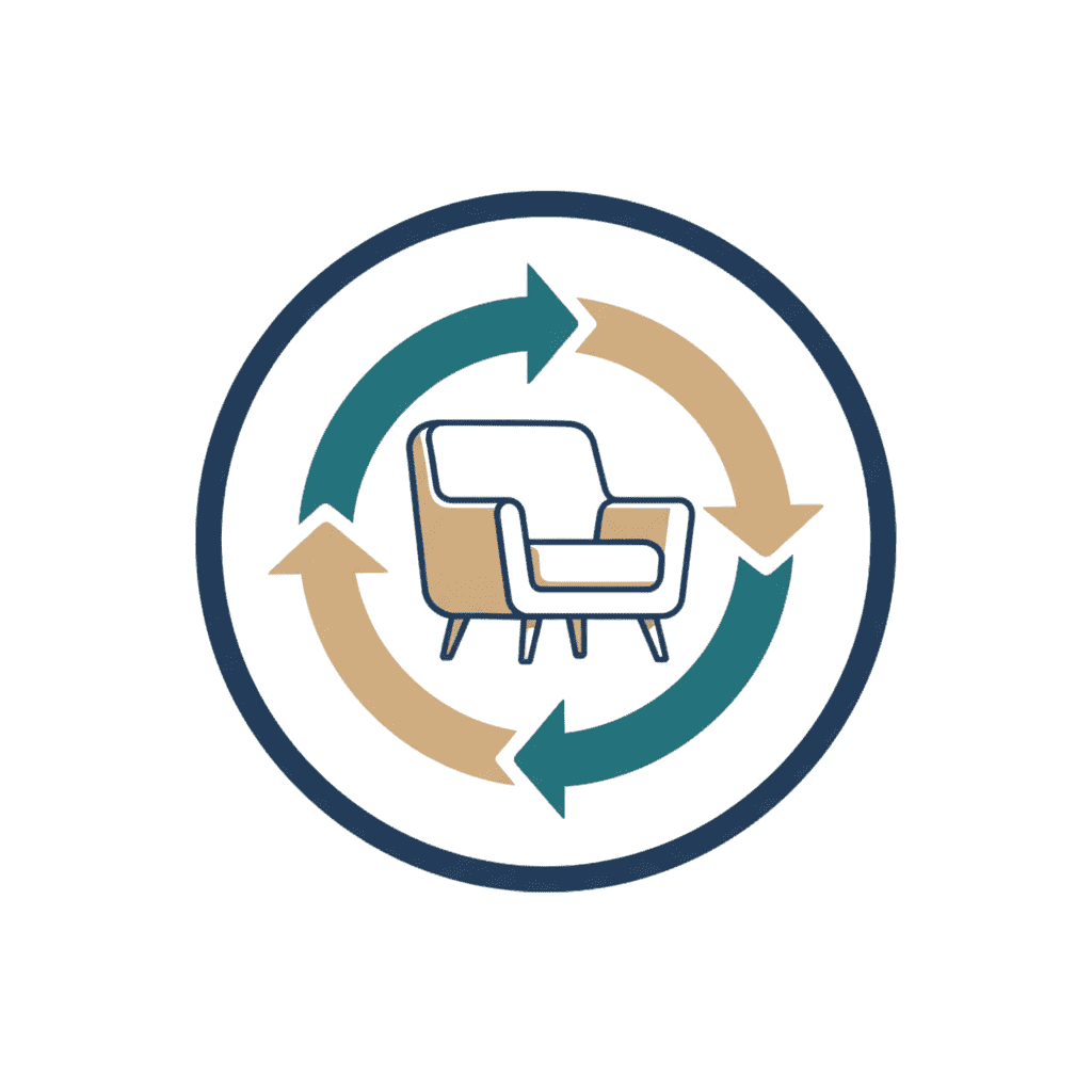 لوجو شراء اثاث مستعمل الدمام شركة الروضة